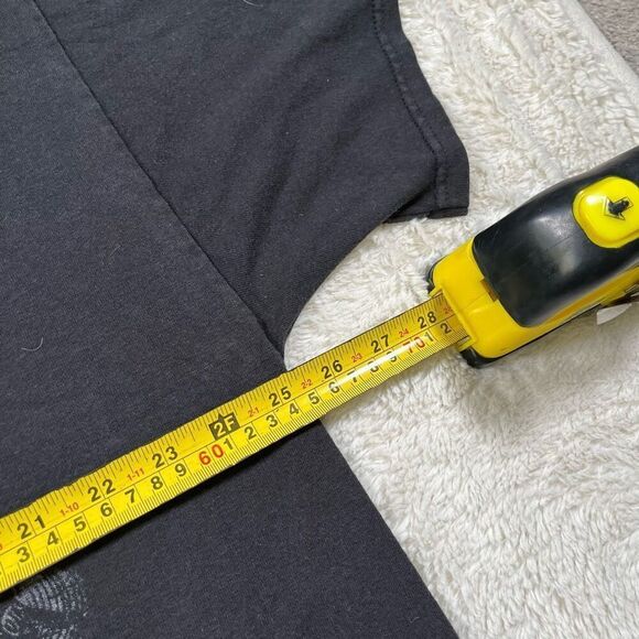 ACDC Shirt Adult Large Black Cannon Anvil Y2K 2002 Rock & Roll Music Mens - Picture 4 of 5